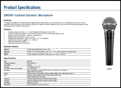 [슈어 정품 SM58 다이나믹마이크] 보컬용마이크/행사용마이크/성가대용마이크/정품100%/스위치선택