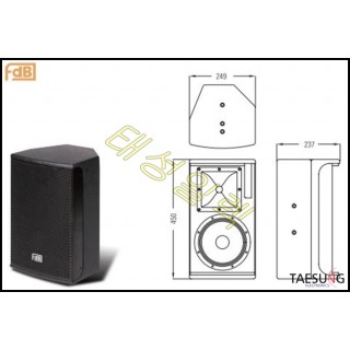 U108/600W/패시브스피커/8인치스피커/U108II/FDB/스피닝스피커/개척교회스피커/색소폰스피커/밴드부스피커/모니터스피커/U-108II/패시브스피커