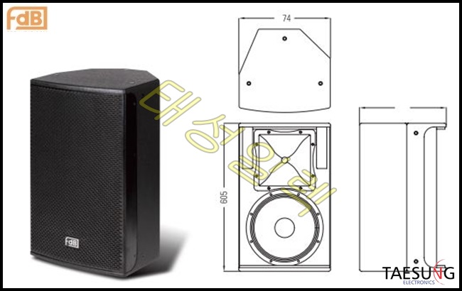 U112/1200W 스피커/패시브스피커/12인치스피커/FDB/롤러장스피커/락볼링장스피커/FDB U112/U112II/스피닝스피커/댄스학원스피커/7080라이브카페스피커/라운지바스피커/패시브스피커/U-112II/교회스피커