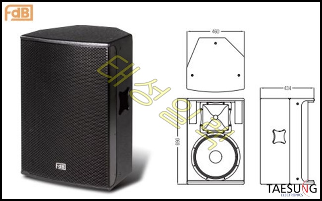 U115/1600W 스피커/패시브스피커/15인치스피커/FDB/스피닝스피커/줌바댄스스피커/FDB U115/U115II/롤러장스피커/클럽스피커/7080라이브카페스피커/교회스피커/락볼링스피커/U-115II/라운지바스피커