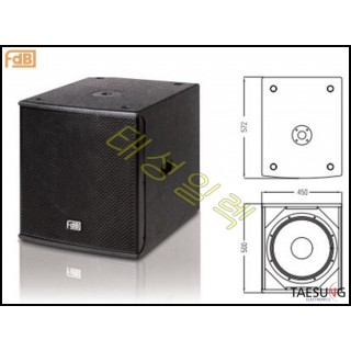 U115B/서브우퍼/2400W/15인치/FDB/FDB U115B II/7080라이브카페스피커/야외무대스피커/클럽스피커/라운지클럽스피커/공연장스피커/U115B II/밴드부스피커/U-115B/행사장스피커