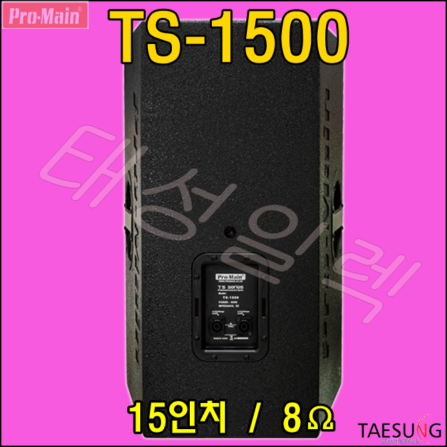 TS-1500 900W 고출력스피커 15인치 패시브스피커 추천 음향기기 판매 설치