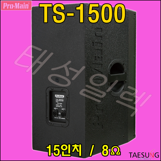 TS-1500 900W 고출력스피커 15인치 패시브스피커 추천 음향기기 판매 설치